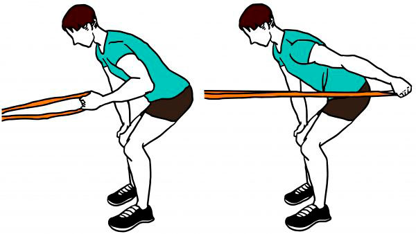 Tricep Extension with resistance band